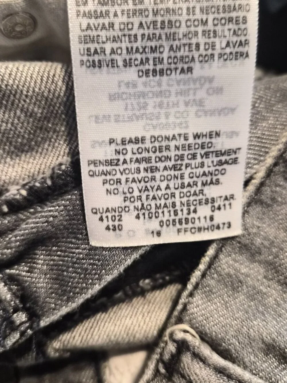 Vintage Y2K Levis 569 Loose Straight Jeans 36X28 Baggy Faded Denim HEMMED G767